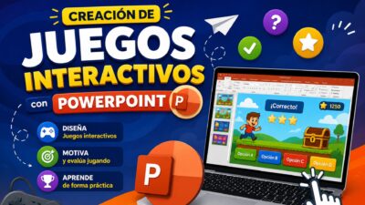 Crea juegos interactivos en Powerpoint